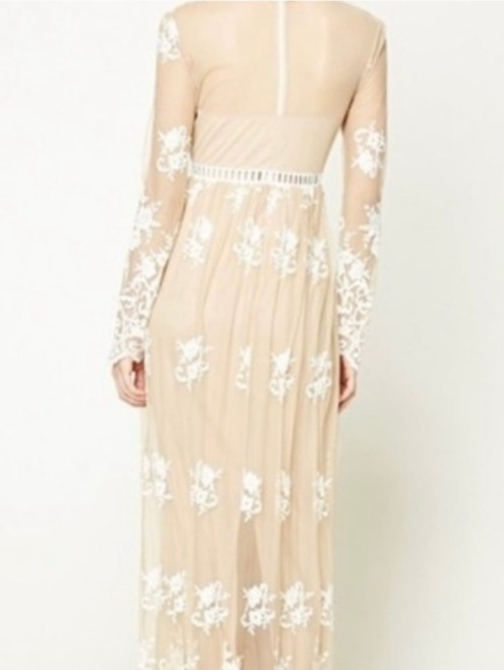 Forever 21 Crochet Lace Maxi Dress - Picture 6 of 14